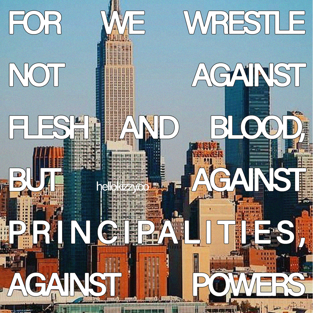 FOR WE WRESTLE shirt