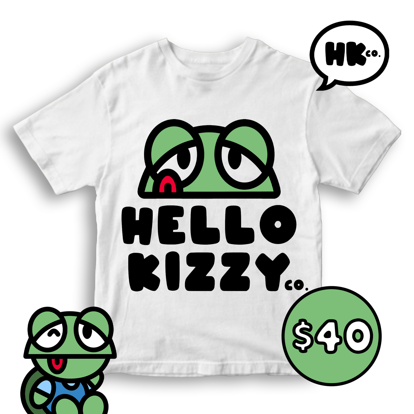 HELLO KIZZY shirt